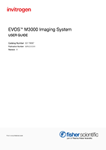 EVOS™ M3000 Imaging System User Guide