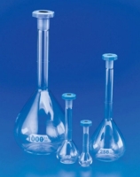 volumetric_flasks Borosilicate glass volumetric flask with stopper
