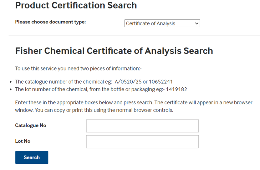 Finding Product Certificates Finding Product Certificates